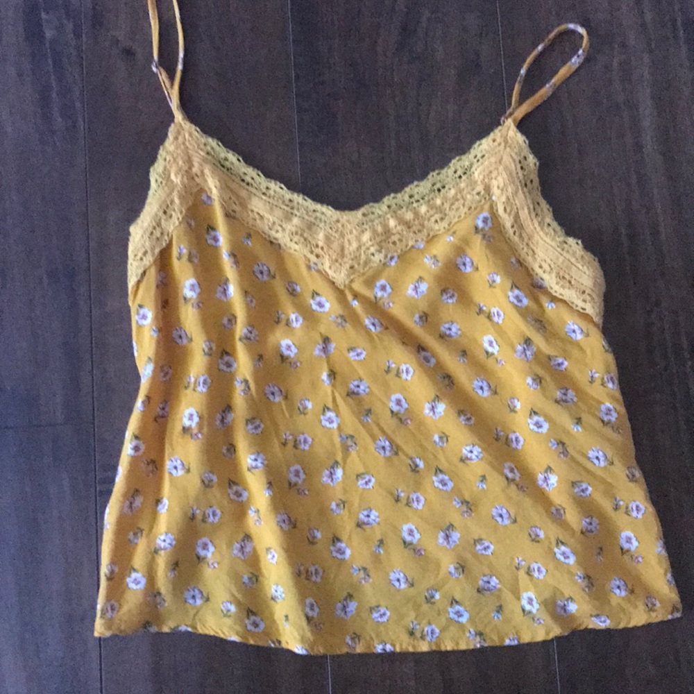 2 different colored Hollister tank top